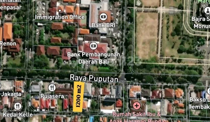 Pasti Deal Di Jual Tanah Pinggir Jalan Utama Lokasi Renon Denpasar Selatan Bali Pasti Deal Di Jual Tanah Pinggir Jalan Utama Lokasi Renon Denpasar Selatan Bali