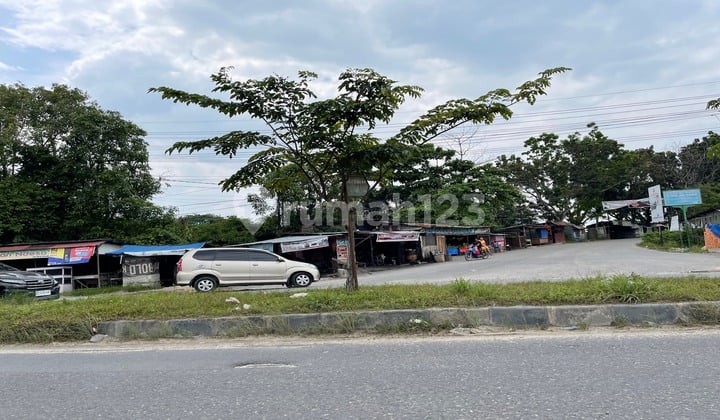 Tanah Pinggir Jalan Air Hitam Pekanbaru Riau