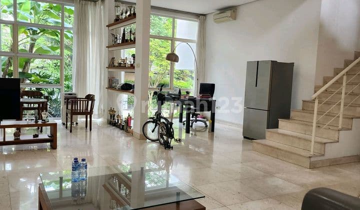 rumah split level 2 lantai di bsd puspita loka tangerang