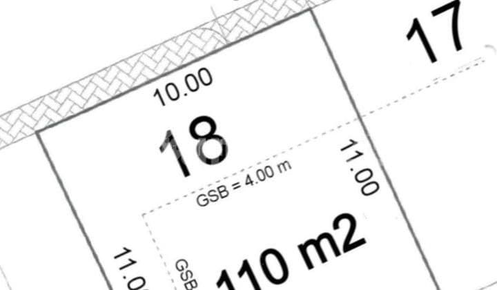 Plot Vanya Park Cluster Azzura Corner Banci