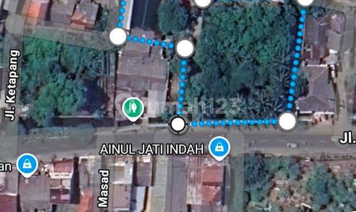Jarang Ada , Tanah Jalan Raya Cocok Buat Usaha di Beji Depok