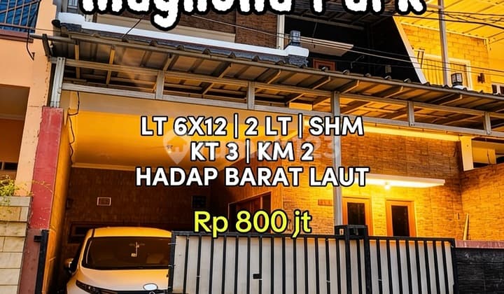 Wilson Rumah Murah 2 Lantai Uk 6X12 di Magnolia Park