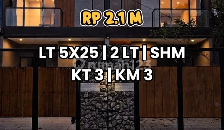 Wilson Brand New Rumah Meruya Puri Uk 5X25