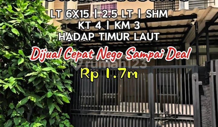 Wilson Rumah Siap Huni 2.5 Lantai di Poris Exclusive