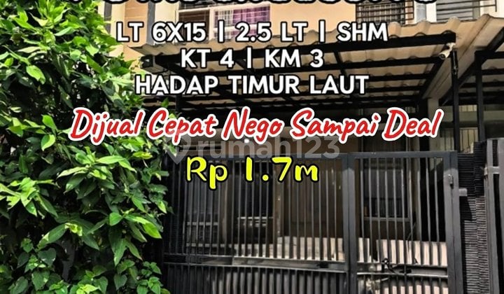 Wilson Rumah Siap Huni 2.5 Lantai di Poris Exclusive