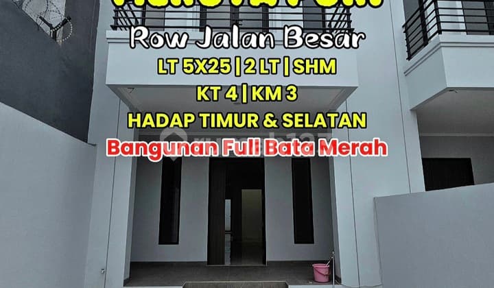 Wilson Rumah Baru Amerika Classic Full Bata Merah di Meruya Puri