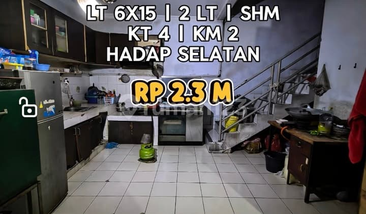 Wilson Dijual Rumah 2 Lantai di Taman Kedoya Baru