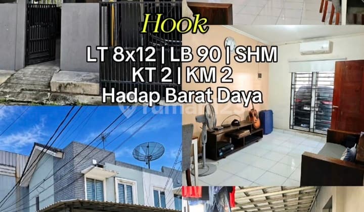 Wilson Dijual Rumah Hook Uk 8X12 di Poris Paradise