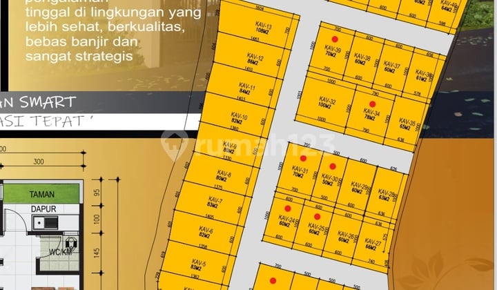 Cluster! Kavling Siap Bangun Belakang Griya Cinunuk Cileunyi