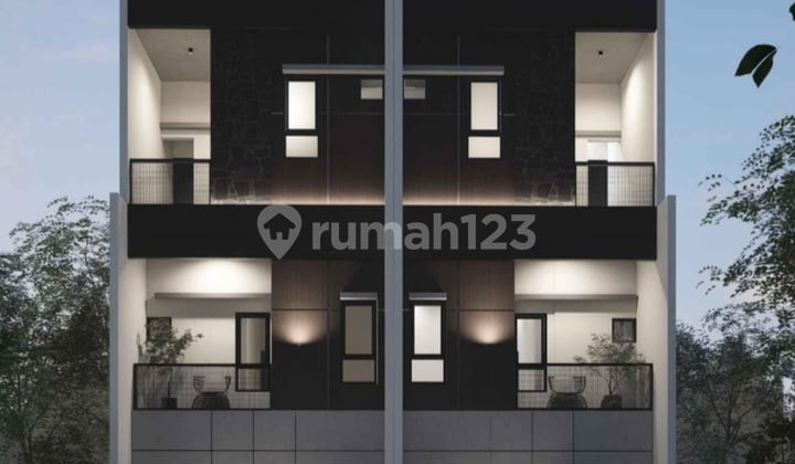 Rumah Baru 2 Unit Kavling Dki Meruya Selatan Jakarta Barat