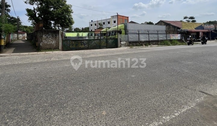Dijual Cepat Tanah Pinggir Jalan Raya Puspiptek Serpong cocok Semua Jenis Usaha