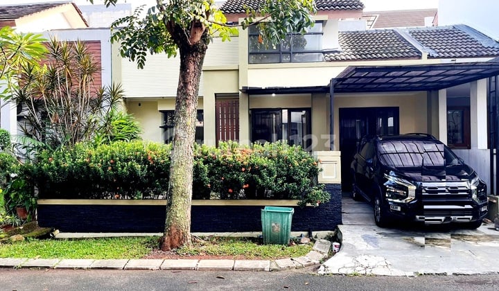 Rumah Rapih, Asri, Lingkungan Aman dan Nyaman di Graha Bintaro.