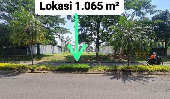 Kavling Modernland Golf 1065M2 Hadap Barat,14 Juta Permeter,Kode Rf