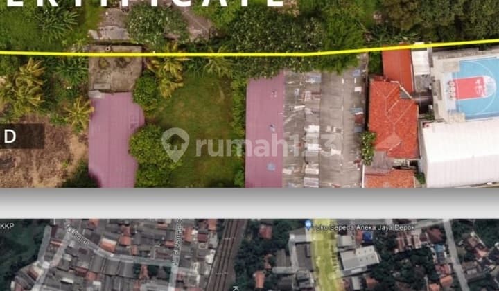 Kavling Pancoran Mas, Depok. Good location, strategic, Instagram-worthy, for sale/swap.
