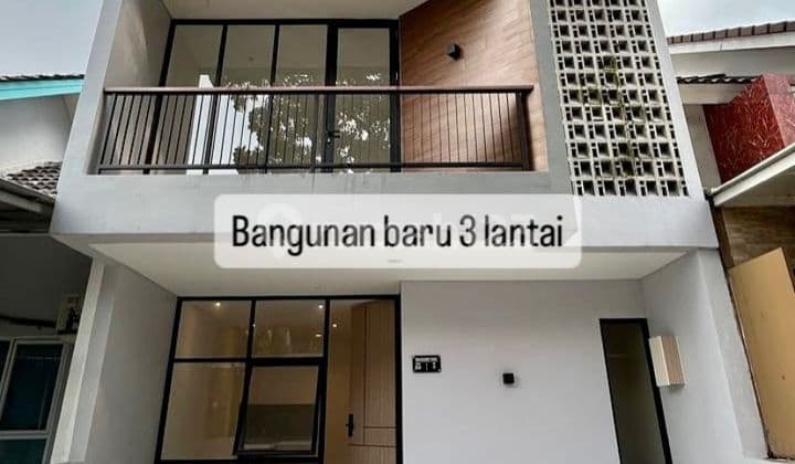 Bintaro Jaya Rumah Baru 3 Lantai Dekat Gerbang Pintu Tol Parigi Bintaro