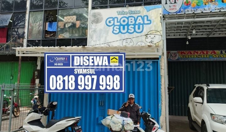 Disewakan Ruko Strategis Jl.Ciledug Raya/Jl.Hos Cokroaminoto