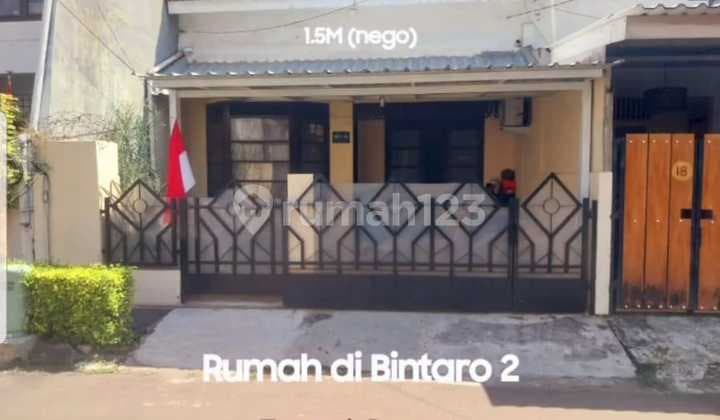 Rumah Murah Di Bintaro Jaya Sektor 2 Dibawah Harga Pasaran