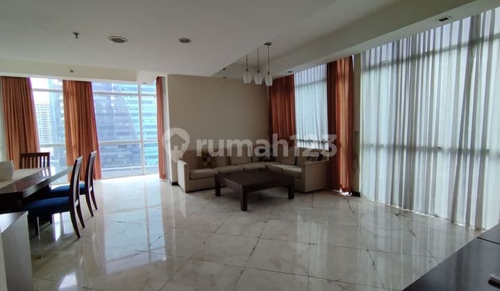 Mega Kuningan, Best Full View (East Sea-east-south-south West), 3 Bedrooms.. Apartemen Bellagio Residences Furnished