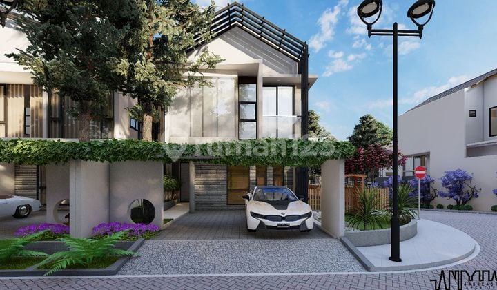 Rumah Baru Mewah Hook Dalam Cluster Elit Di Setiabudi Bandung