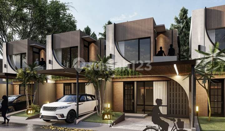 Rumah Baru Tropis Modern Di Ciganitri Dekat Transmart Buah Batu