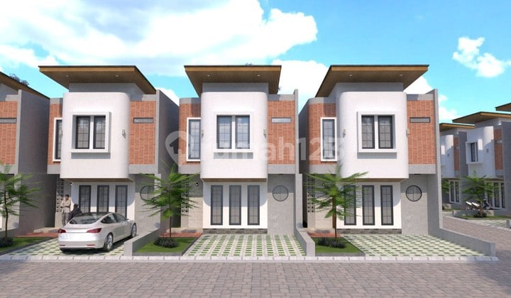Rumah Baru Design Art Deco Dalam Cluster Citeureup Cimahi Utara