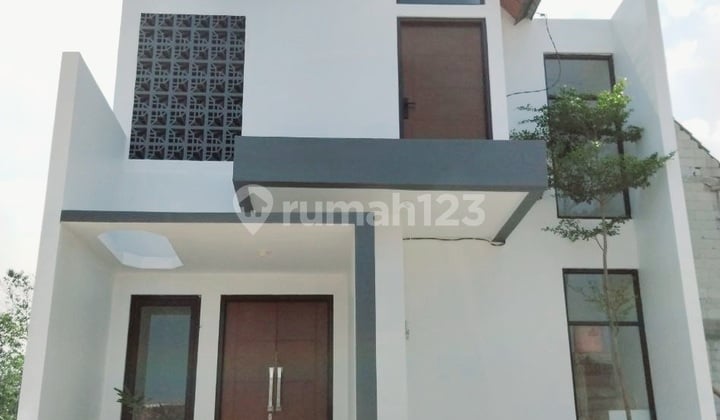 Rumah Baru 2 Lantai Bagus Cluster Di Cipadung Bandung Dekat Borma