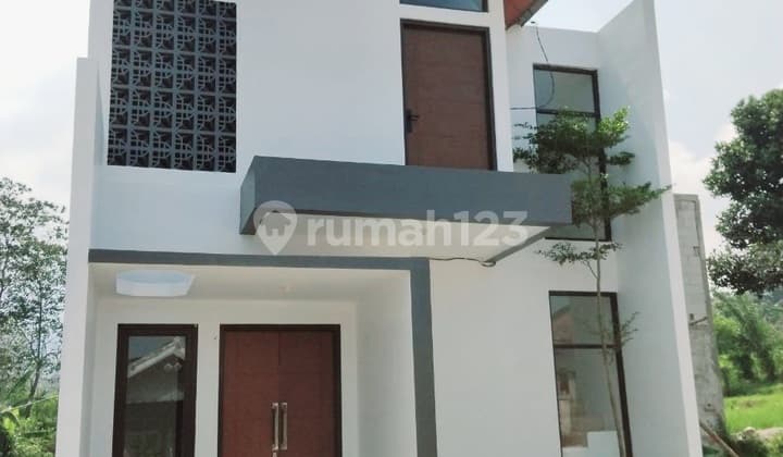 Rumah Baru 2 Lantai Asri Sejuk Di Cipadung Cilengkrang Bandung