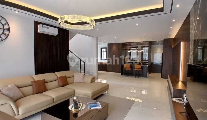 Rumah Brand New Bgm Pik Uk 13x18 Fully Furnish Tinggal Bawa Koper