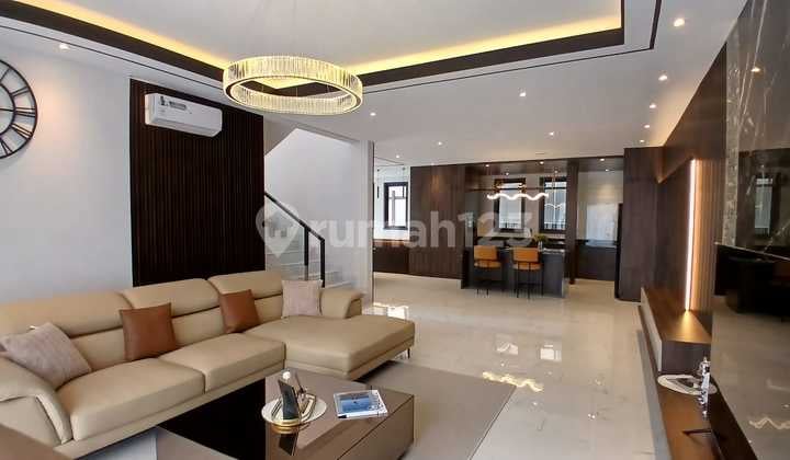 Rumah Brand New Bgm Pik Uk 13x18 Fully Furnish Tinggal Bawa Koper