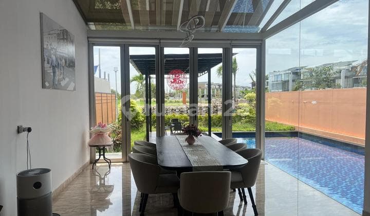 Rumah Golf Island Chopin Uk 10x35 3lt Ada Pool View Laut Dan Golf