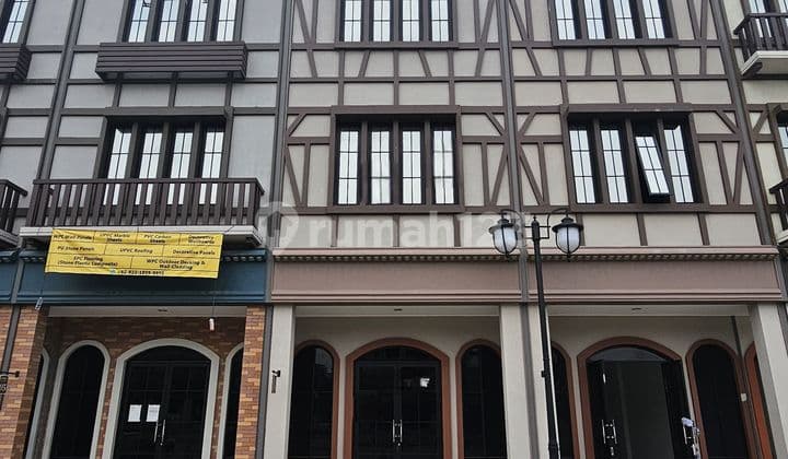 Dijual Termurah Rukan Osaka Pik2uk 4.5x20 3lt Type Mixed Use Hadap Jalan