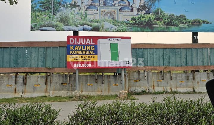 Kavling Komersil Boulevard Pik2, dekat MCD, NICE, CBD, dan Tokyo, Limited