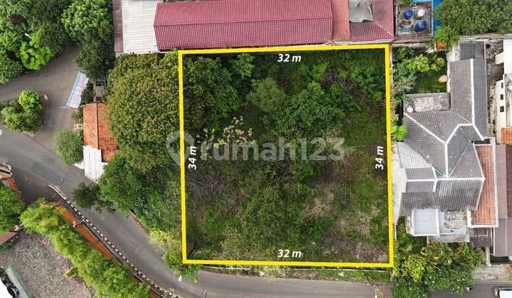 Tanah Lokasi Pinggir Jalan di Gandul Cinere