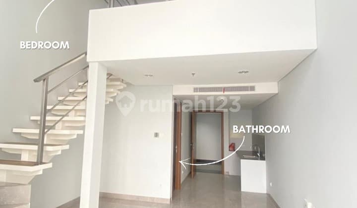 Dijual Rugi!!!! Apartemen The Smith Alam Sutera Tipe Soho Masih Baru Unfurnished Dekat Akses Tol