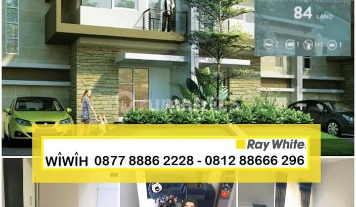 Rumah Cantiq Minimalis di Royal Tajur Residence luas 84 m, harga 950 Jt nego sampai DEAL