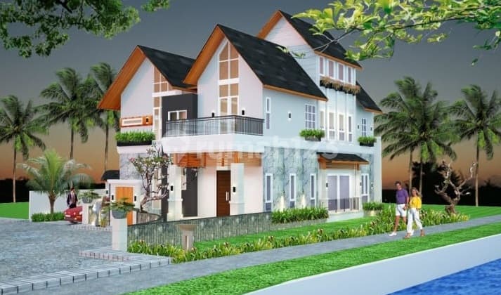 New 3-Story House in BSD Puspita Loka with a Resort Atmosphere