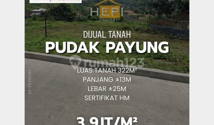 Tanah Kavling Jalan Semi Raya Pudaksari Pudak Payung Banyumanik