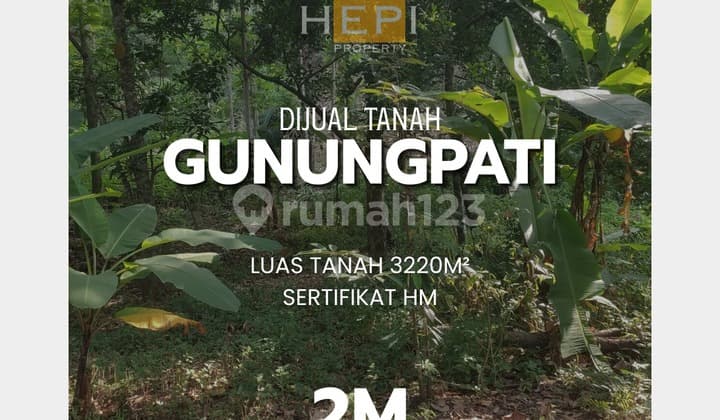 Tanah Luas di Gunungpati Semarang Atas