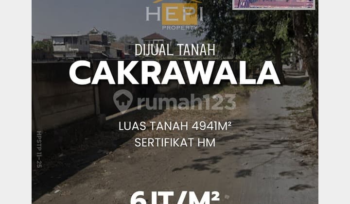 Tanah luas dekat Bandara di Cakrawala Semarang Barat