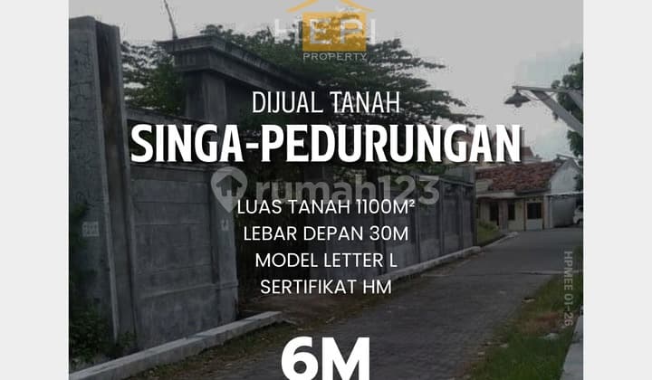 Tanah di Singa Pedurungan Semarang Timur