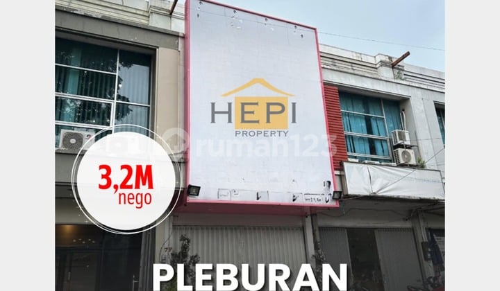 Ruko Sangat Strategis Tengah Kota di Pleburan Semarang