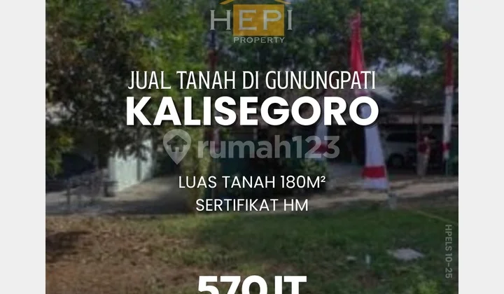 Strategic land in Kalisegoro, Gunungpati, Semarang Strategic land in Kalisegoro, Gunungpati, Semarang