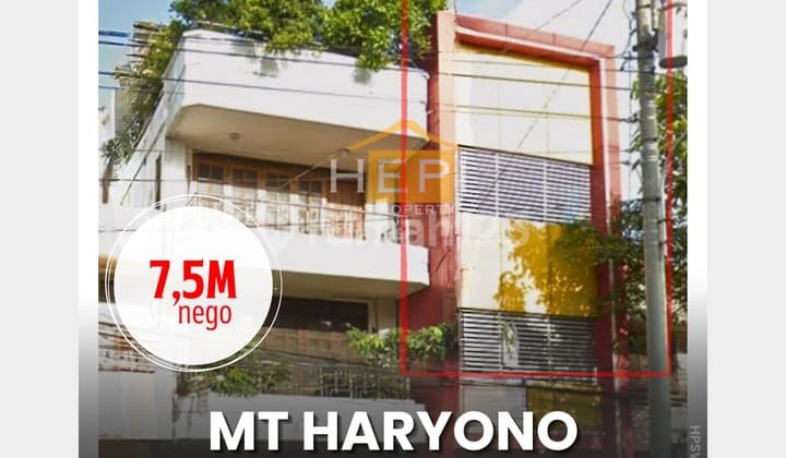 Ruko di Jl. Mt. Haryono , Semarang Tengah Bangunan Ruko 3 Lantai