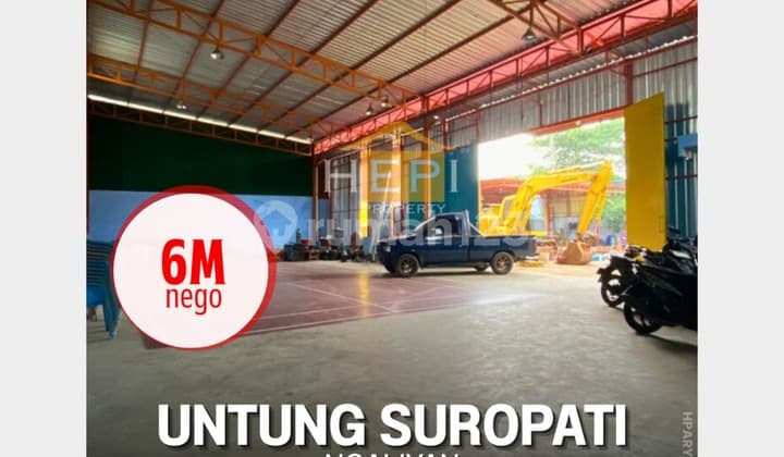 Gudang siap pakai di Untung Suropati Ngaliyan Semarang