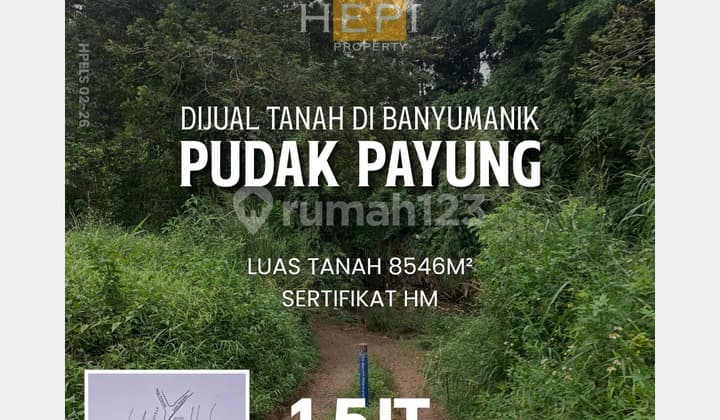 Tanah Luas di Pudak Payung Banyumanik Semarang Atas
