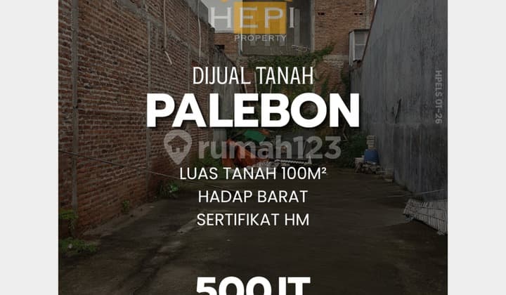 Tanah Tengah Kota di Panda Palebon Semarang Timur