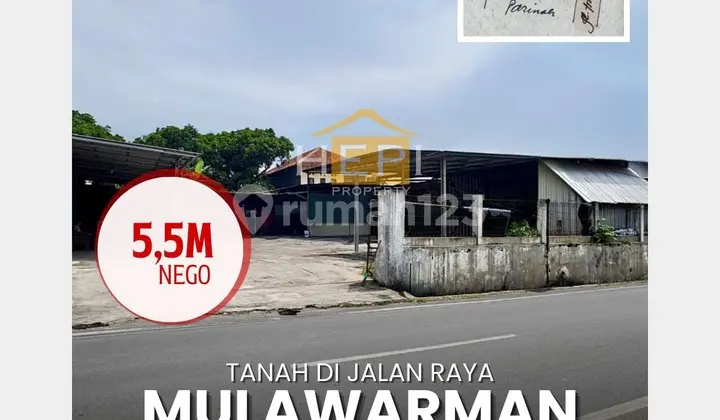 Tanah di Jl Mulawarman Raya Banyumanik, Semarang