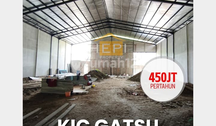 Gudang siap pakai di KIC Gatsu Semarang Barat