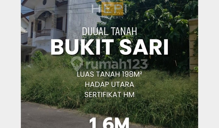 Tanah kavling di Bukit Sari Tembalang Semarang