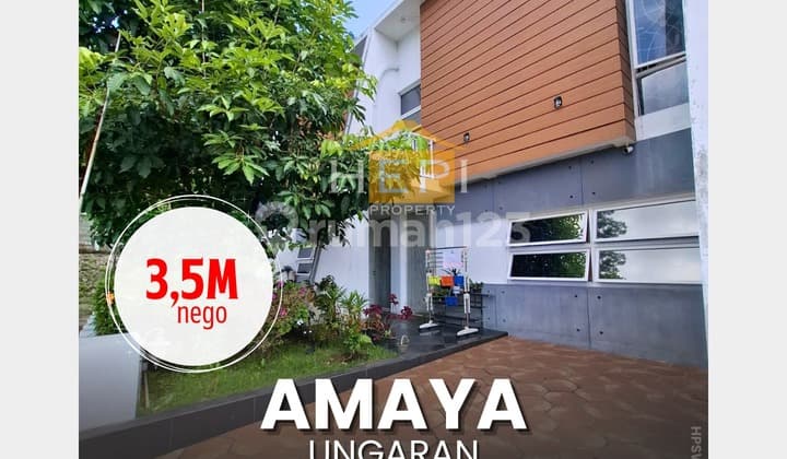 Rumah Mewah Siap Huni di Amaya Ungaran Semarang